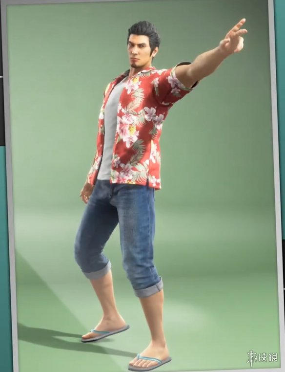 《如龙极3》桐生一马穿搭套装:西装暴徒与度假风!(图4) 4