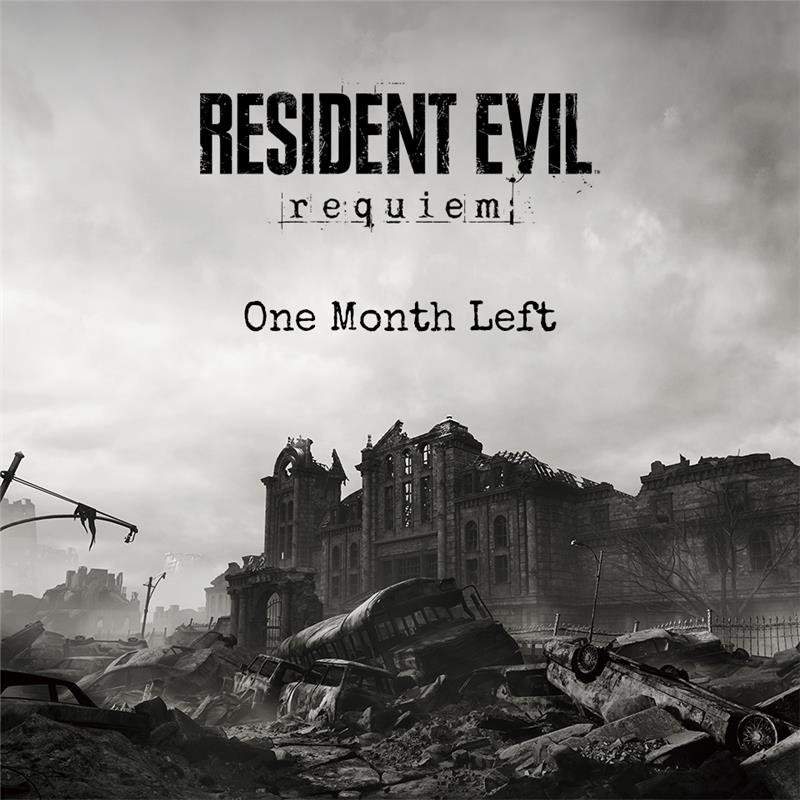 还有一个月！《生化危机：安魂曲》发布倒计时海报