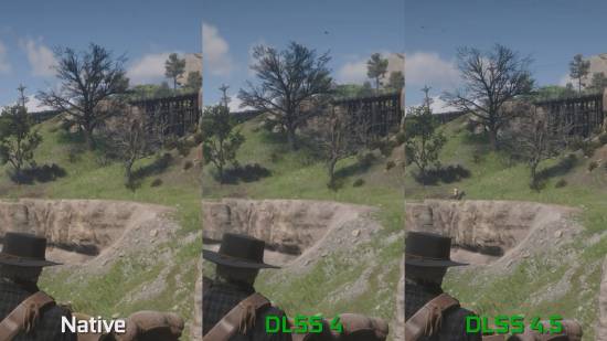 《大镖客2》DLSS 4.5演示 画质竟反超原生分辨率!(图2) 游民星空