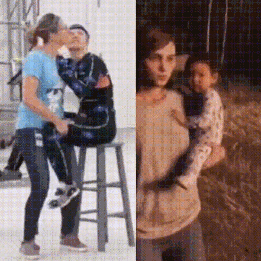 网友惊呆了！《美末2》艾莉孩子竟是美女动捕制作的(图1)