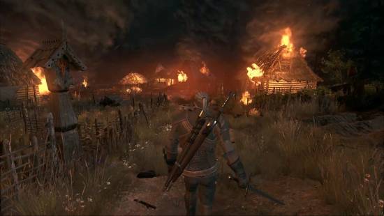 这才是《巫师3》原本的画面!老玩家重制游戏光影(图4) 游民星空