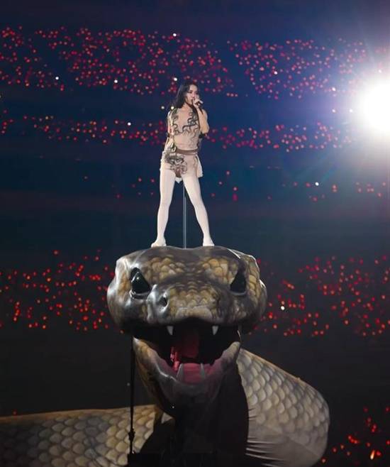 蔡依林演唱会总成本超2亿元 踩30米机械巨蛇亮相(图4) 游民星空