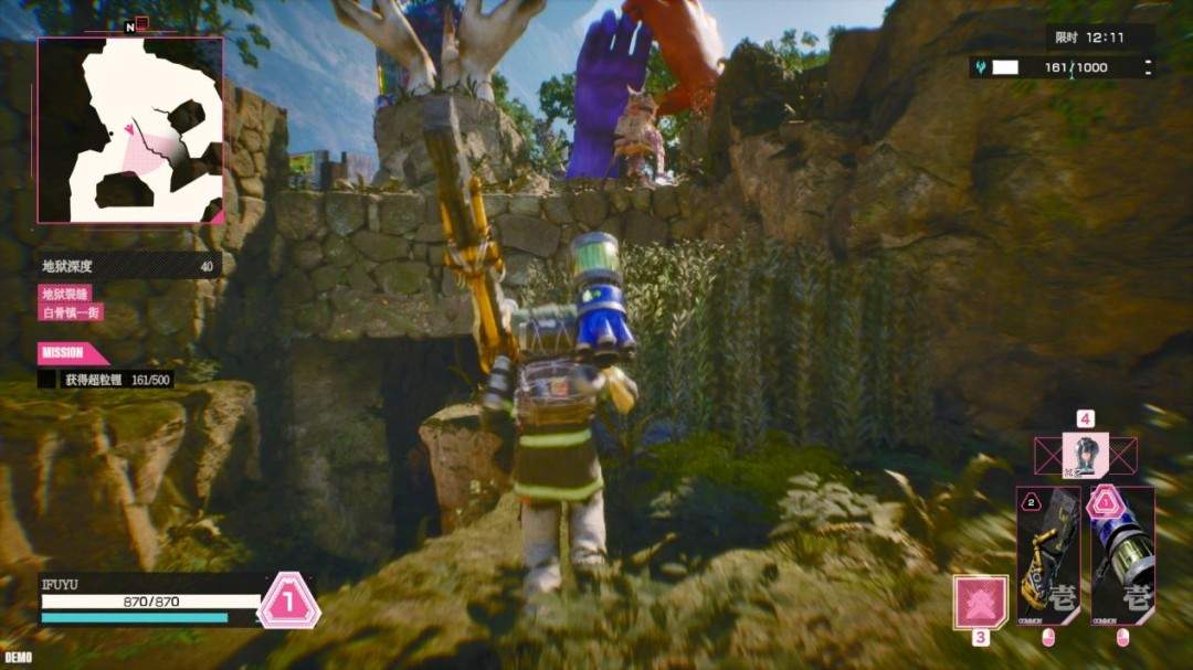 《LET IT DIE:INFERNO》试玩报告:“精神病人”的搜打撤(图4) 《LET IT DIE:INFERNO》试玩报告:“精神病人”的搜打撤