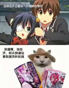 “没建模没经济”的“干嘛猫”，就不能收获属于自己的幸福吗？