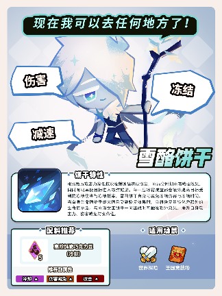 冲呀!饼干人:王国「我可以去任何我想去的地方!」 雪酪饼干 技能情报(图2) 冲呀!饼干人:王国「我可以去任何我想去的地方!」 雪酪饼干 技能情报(图2)