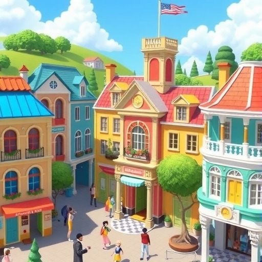 心动小镇心动小镇能自创小镇啦～(图1)