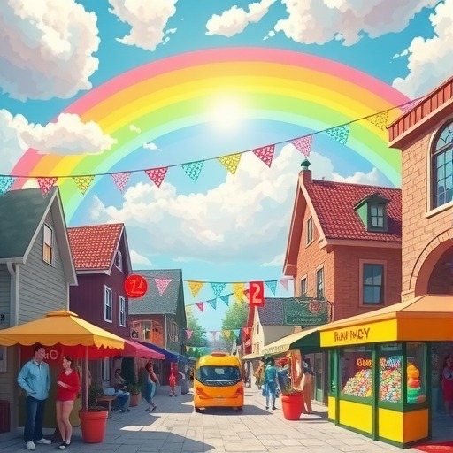 心动小镇12.2小镇彩虹天事件合集(记得买糖(图2)