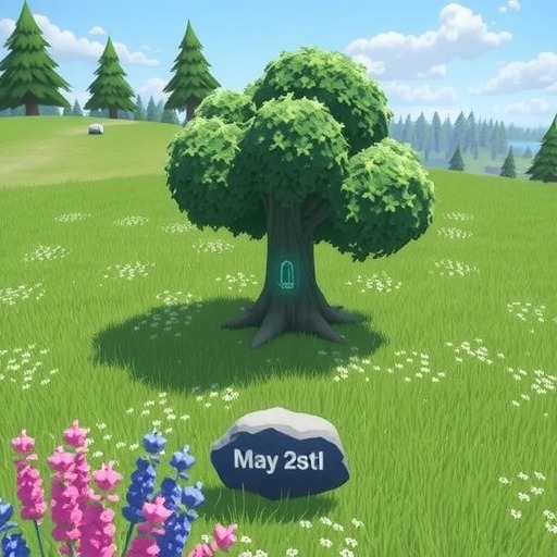 心动小镇心动小镇⭐5月21日萤石溜溜橡木位置攻略(图1)