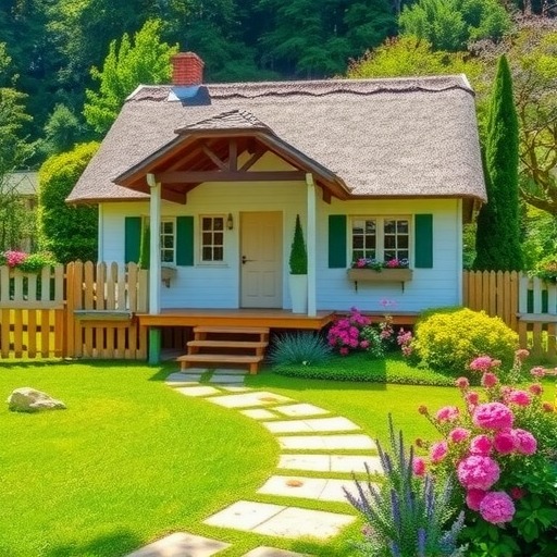 心动小镇心动小镇6×10春野别墅建造教程(图1)