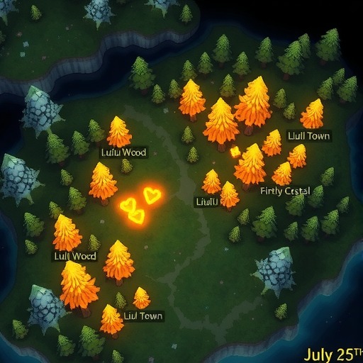 心动小镇7.25」每日必拿资源｜溜溜木｜萤石位置一览(图2)