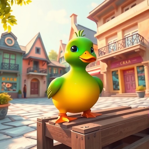 心动小镇8月20日心动小镇果绿色小鸭子➕溜溜木➕萤石(图1)