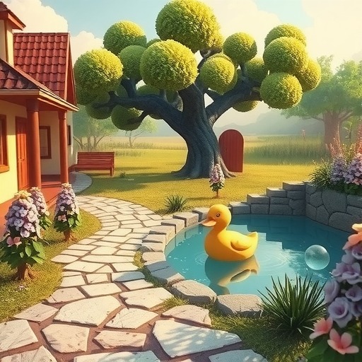 心动小镇8月12日溜溜橡木、萤石、小鸭子气泡等位置(图1)