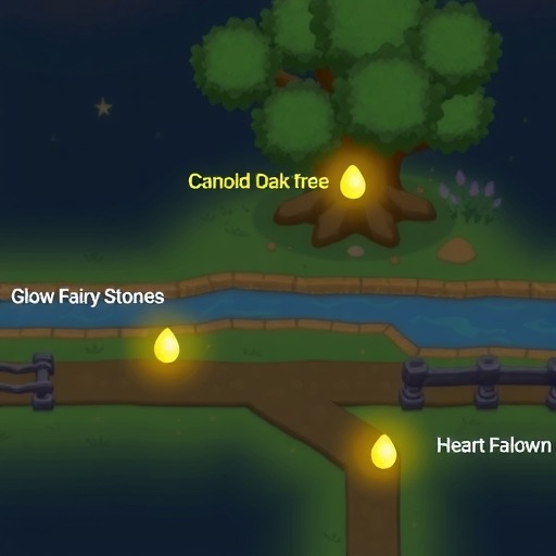 心动小镇4.30萤石位置(图1)