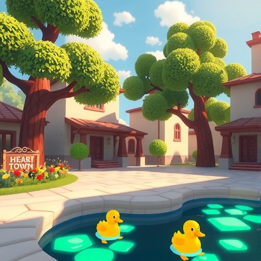 心动小镇心动小镇8月26日橡木、萤石+小鸭子位置(图1)