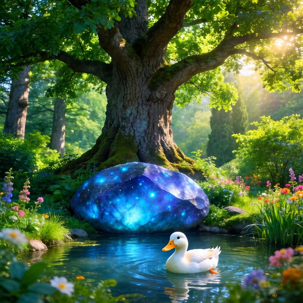 心动小镇心动小镇8月22日橡木、萤石+小鸭子位置(图1)