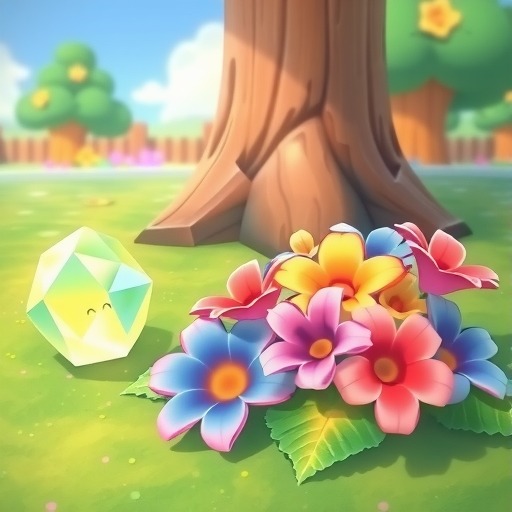 心动小镇5月18日 萤石﹣橡木﹣彩虹花束-彩虹朵朵(图1)