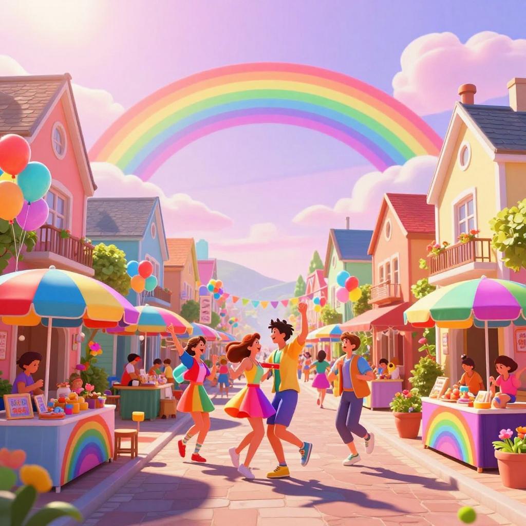 心动小镇心动小镇彩虹日攻略(5.12)(图1) 心动小镇心动小镇彩虹日攻略(5.12)(图1)