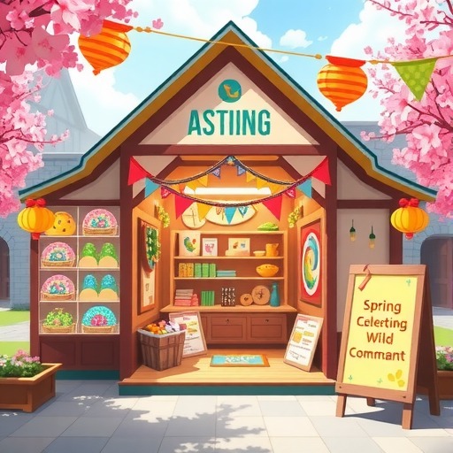 心动小镇【心动小镇】春野令 庆典商店 全攻略(图1)