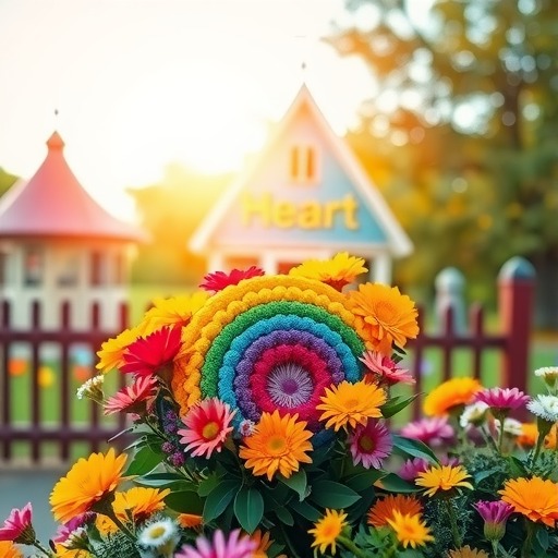 心动小镇【心动小镇】（6.24）朵朵和彩虹花束位置(图1)