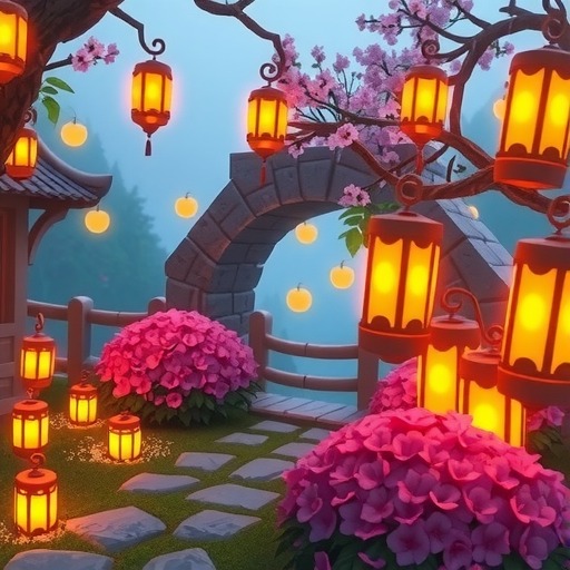 心动小镇【心动小镇】 灯彩结良宵 第六天谜面 位置(图1)