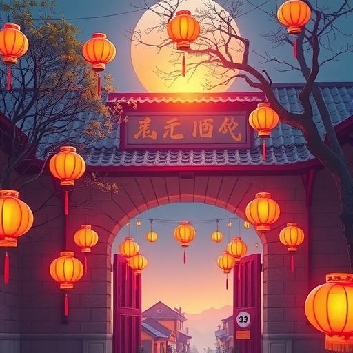 心动小镇【心动小镇】 灯彩结良宵 第五天谜面 位置(图1)