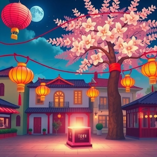 心动小镇【心动小镇】 灯彩结良宵 第一天谜面 位置(图1)