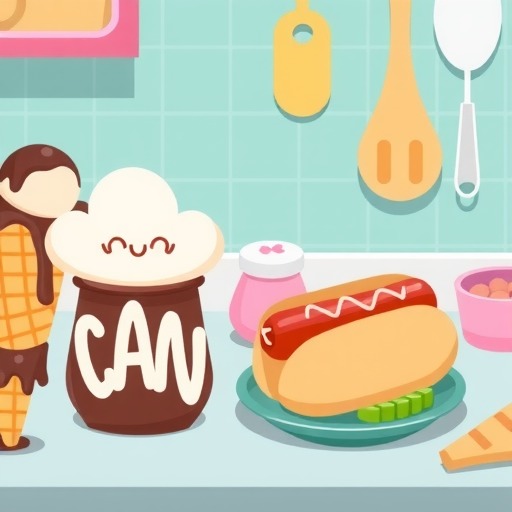 心动小镇心动小镇｜华夫冰淇淋 云朵糖 热狗 食谱(图1)