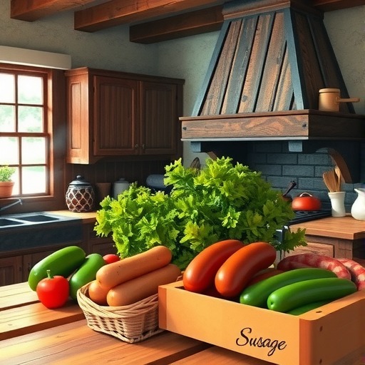 心动小镇食谱合集之烤肠的各种做法(图1)