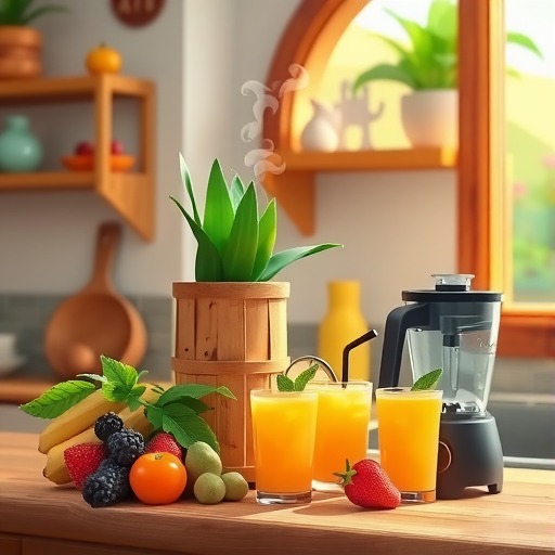 心动小镇【心动小镇新食谱攻略-竹筒果汁】(图1)