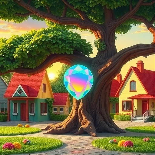 心动小镇【心动小镇】（4.2）溜溜橡木&无暇萤石(图1)