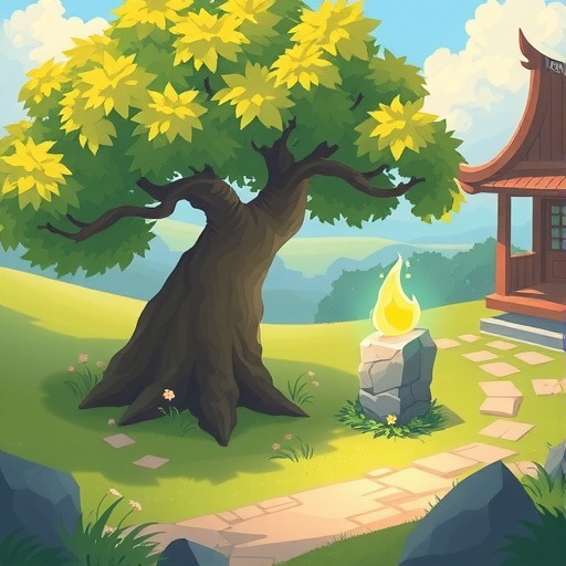 心动小镇8.9溜溜橡木和无暇萤石位置(图1)