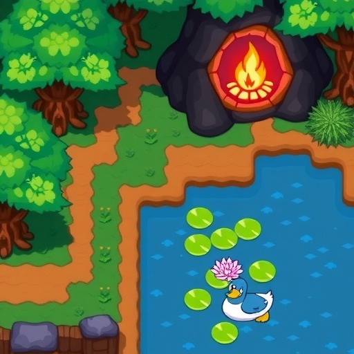 心动小镇8.16溜溜橡木，无瑕萤石和水蓝小鸭子位置(图1)