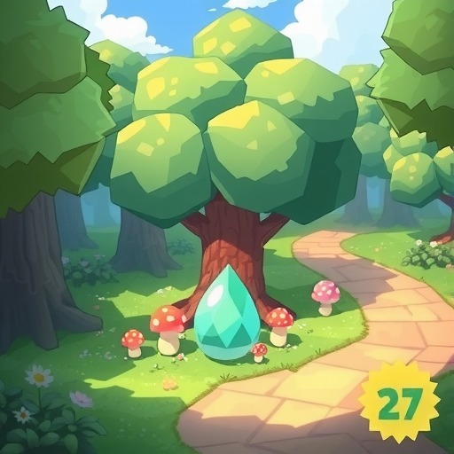 心动小镇心动小镇⭐6月27日萤石溜溜橡木位置攻略(图1)