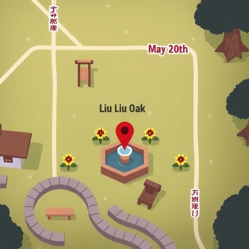 心动小镇5月20号溜溜橡木的位置(图1)