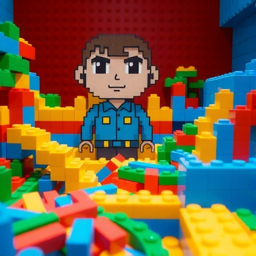 开放空间来用小积木搭像素画吸引玩家玩吧（积木像素画参考）(图13)