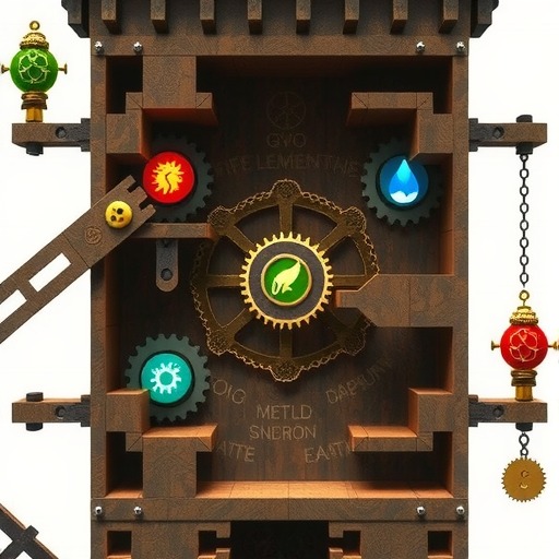 长生：天机降世五行塔机关图解(图1)