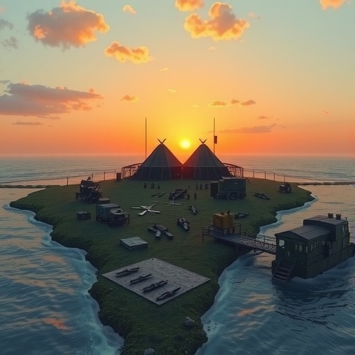 重建生存营地军火岛刷积分走法分享(图1)