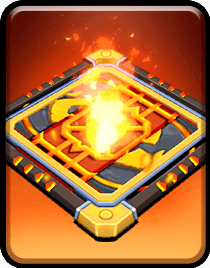 人征塔战建筑图鉴：火陷阱——持续火攻，蜘蛛克星(图1)