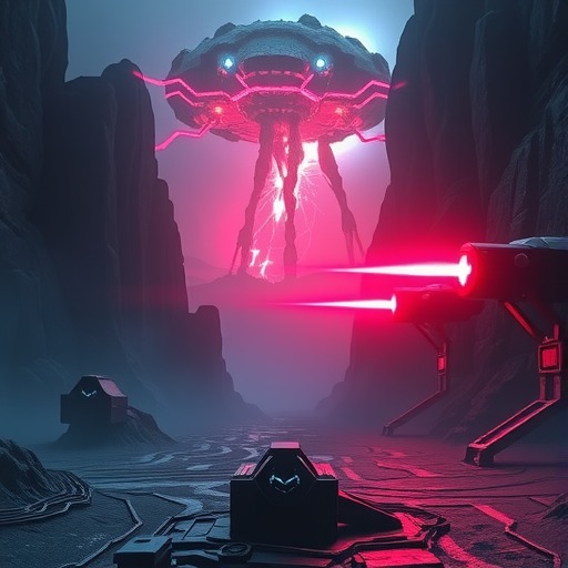 霓虹深渊：无限炮塔还是挺有用的，风暴08右侧三炮塔单防(图1)