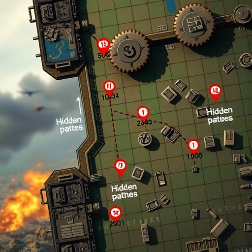 三角洲行动藏宝图一图流攻略，我是小小搬运工(图1)