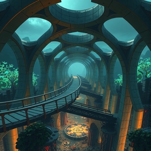 开放空间异变空间 LV8 通幽曲桥全收集(图1)