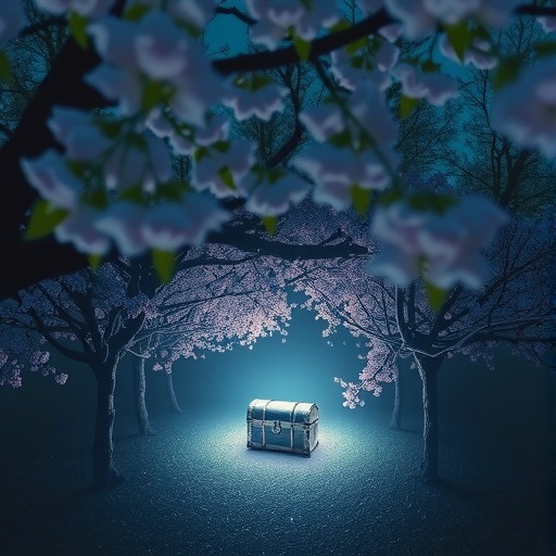 开放空间樱庭夜异变空间隐藏宝箱(图1)