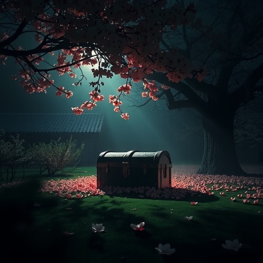 开放空间樱庭夜异变空间隐藏宝箱(图2)