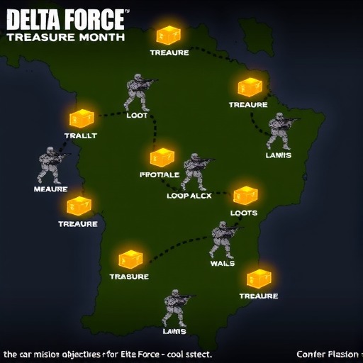 三角洲行动宝藏月玩法攻略一图全解！(图1)