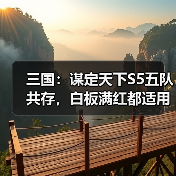 三国：谋定天下S5五队共存，白板满红都适用（图2）
