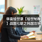 华夏绘世录【绘世秘籍】战国七雄之韩国攻略(图4) 华夏绘世录【绘世秘籍】战国七雄之韩国攻略(图4)