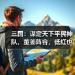 三国：谋定天下平民神队，董姜阵容，低红也能稳吃武勋！（图1）