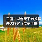 三国：谋定天下s9推荐薪火阵容（需要手操）（图3）