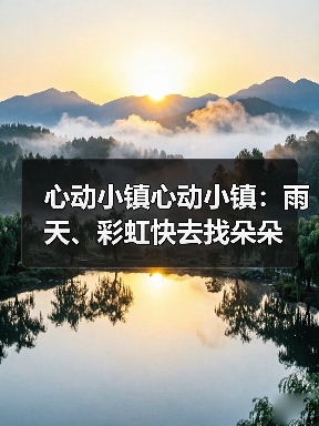 心动小镇心动小镇：雨天、彩虹快去找朵朵（图2）