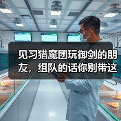 见习猎魔团玩御剑的朋友，组队的话你别带这个（图2）